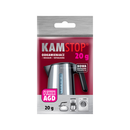 KAMSTOP Odkamieniacz w proszku 20g