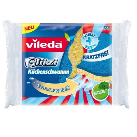 Vileda Zmywak Wiskozowy do Mycia Naczyń 2szt.