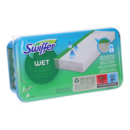 SWIFFER WET Ściereczki czyszczące do mopa 24 szt. Citrus