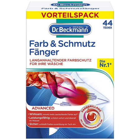 DR.BECKMANN Colour & Dirt Catcher, 44 szt.
